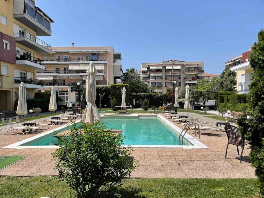 Jimmy'S Pool Apartment Peraía Exterior foto
